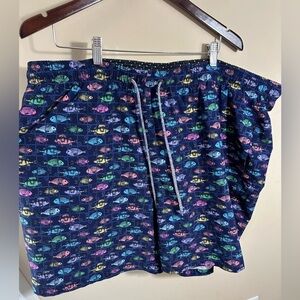Westport Fish novelty  Swim Trunks size 3X B